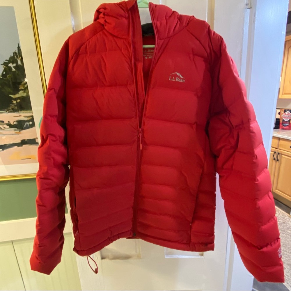 LL Bean Women's Ultralight 850 Stretch Down Hooded Jacket